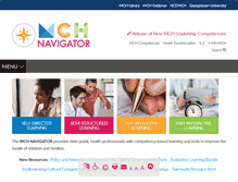 Tablet Screenshot of mchnavigator.org